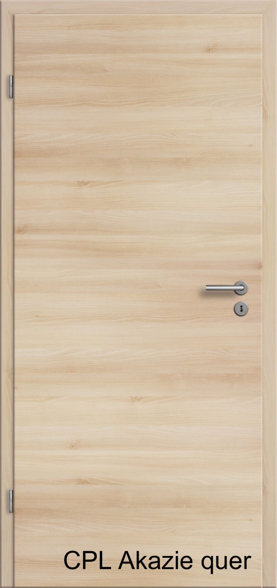 Rauchschutztür RS inkl. Zarge - CPL Holzdekore - Designkante